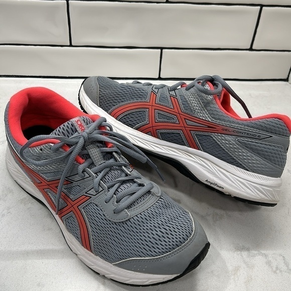 Women's ASICS GEL-Contend 6 Running Sneaker Sheet Rock/Diva Pink 8.5 - Picture 15 of 16